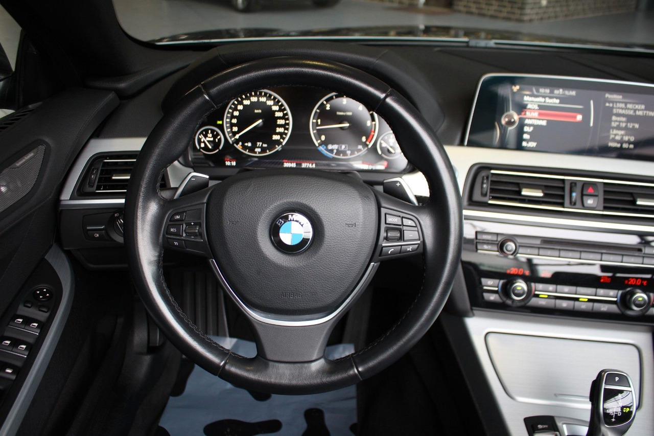 Auto BMW 640d xDrive Cabrio Leder Memory Kamera H&K: pilt 16