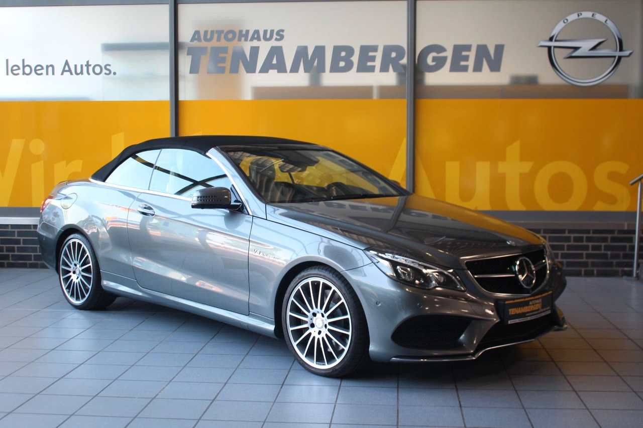 Mercedes-Benz E 500 Cabrio AMG Leder Memory Kamera LED DAB ACC - Auto: pilt 1 Mercedes-Benz E 500 Cabrio AMG Leder Memory Kamera LED DAB ACC - Auto: pilt 1