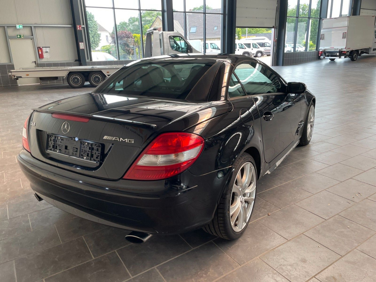 Mercedes-Benz SLK 200 SLK Roadster Navi Leder - Auto: pilt 4 Mercedes-Benz SLK 200 SLK Roadster Navi Leder - Auto: pilt 4