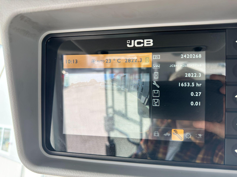 Rataslaadur JCB 413 2.800h: pilt 13