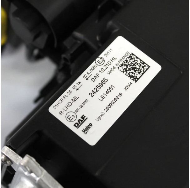 DAF XG Koplamp Rechts 2188985 Nieuw - Esituled - Veoauto: pilt 3 DAF XG Koplamp Rechts 2188985 Nieuw - Esituled - Veoauto: pilt 3