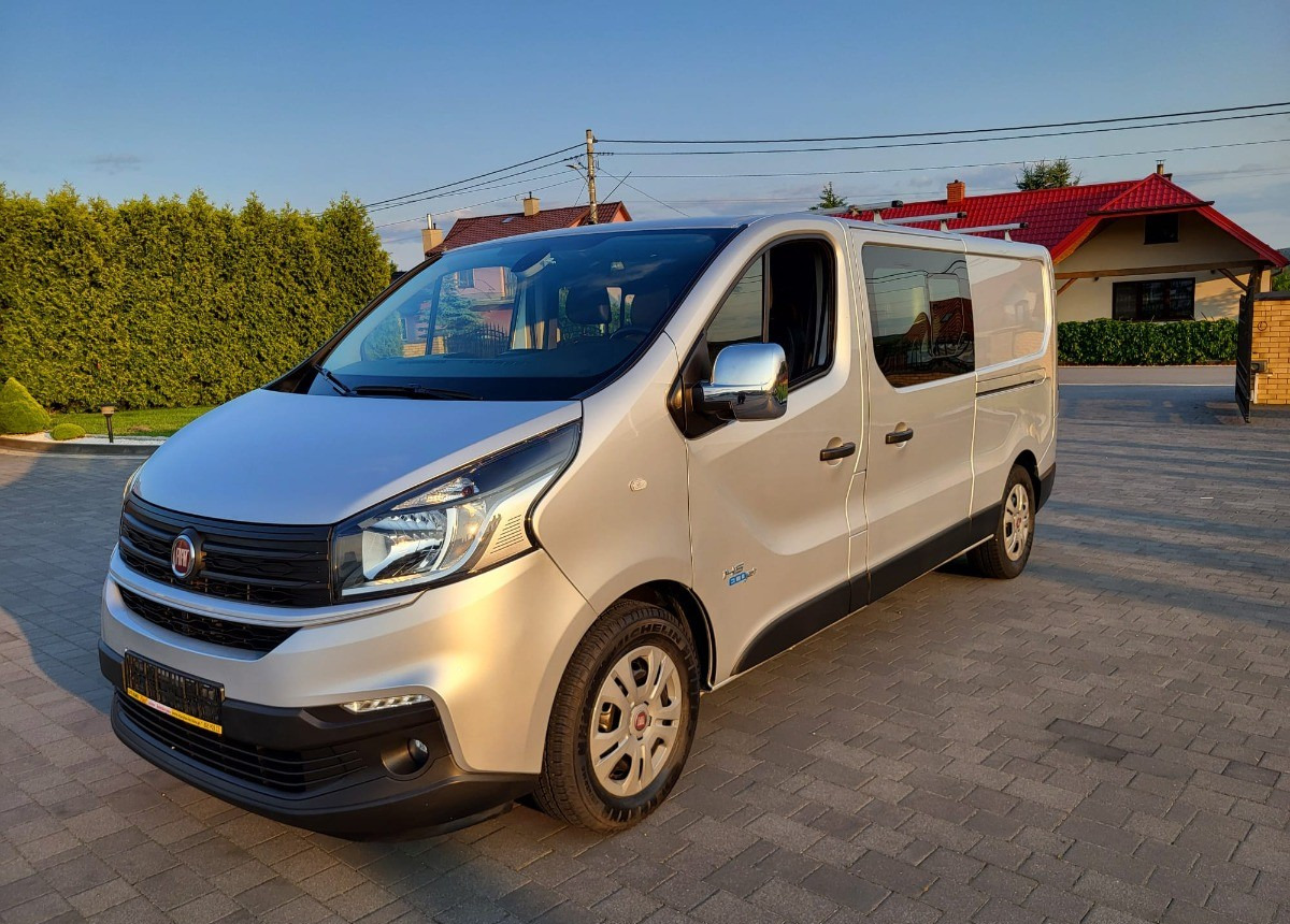Fiat Talento Doka 6-osobowe 6-osobowy Bogato doposażony - Meeskonnaauto: pilt 1 Fiat Talento Doka 6-osobowe 6-osobowy Bogato doposażony - Meeskonnaauto: pilt 1