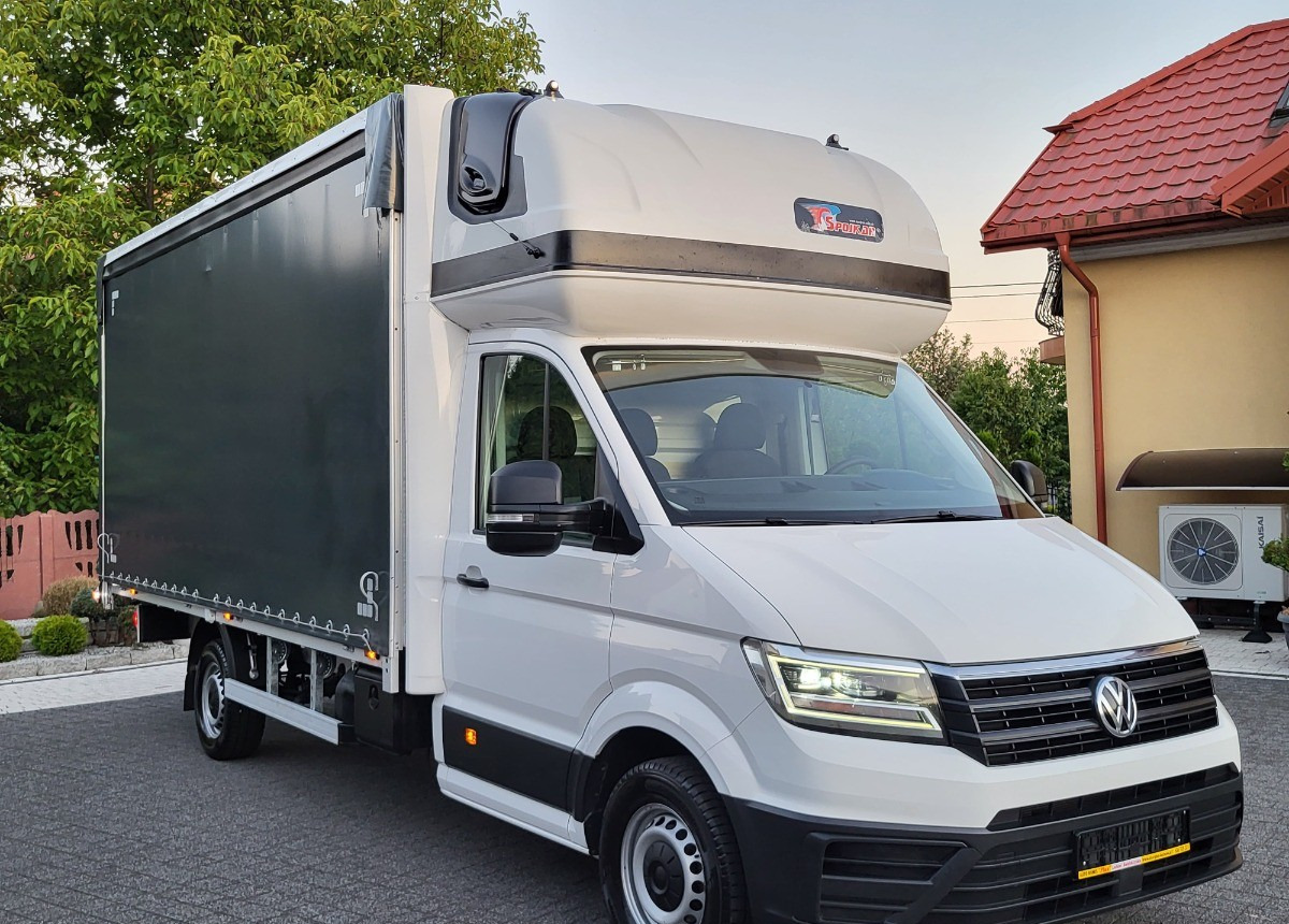 Volkswagen Crafter jak Nowy Automatik L2 H2 Serwisowany Orginał 10 europalet Ful Serwis - Tent tarbesõiduk: pilt 1 Volkswagen Crafter jak Nowy Automatik L2 H2 Serwisowany Orginał 10 europalet Ful Serwis - Tent tarbesõiduk: pilt 1