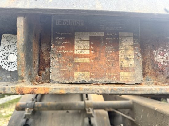 Gföllner, Abrollanhänger - Multilift/ Liftdumper haagis: pilt 4 Gföllner, Abrollanhänger - Multilift/ Liftdumper haagis: pilt 4