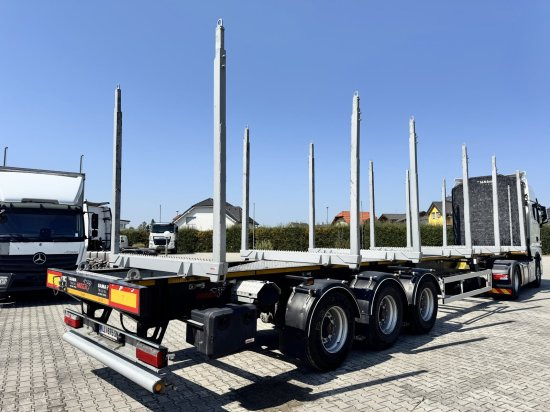MEGA TIMBER LONG Holzauflieger 6 Rungenpaare - Metsaveo poolhaagis: pilt 1 MEGA TIMBER LONG Holzauflieger 6 Rungenpaare - Metsaveo poolhaagis: pilt 1