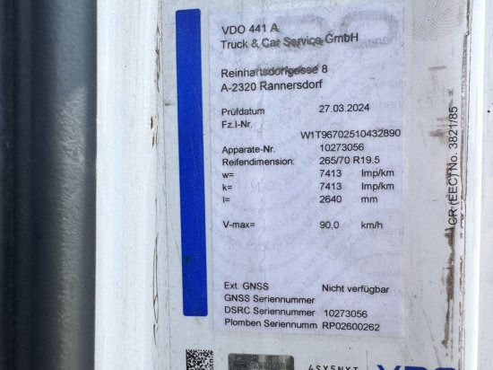Mercedes-Benz Atego 1224 EURO 6 4x2 - Tent veoauto: pilt 5 Mercedes-Benz Atego 1224 EURO 6 4x2 - Tent veoauto: pilt 5