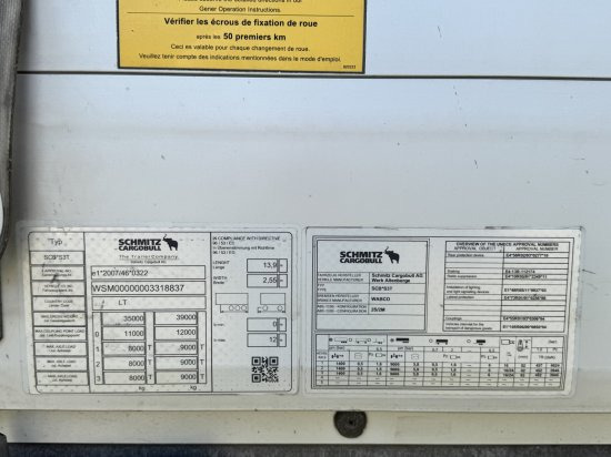 Schmitz SCS BS/Curtainsider S3T - Tentpoolhaagis: pilt 3 Schmitz SCS BS/Curtainsider S3T - Tentpoolhaagis: pilt 3