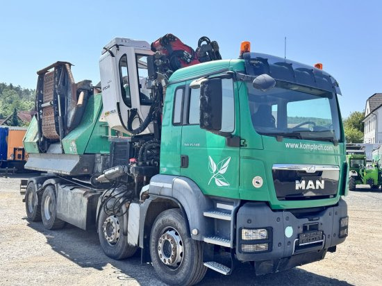 MAN TGS 35.540 8x4 mit Komptech-Zusatzeinheit - Veoauto, Puiduhakkurid: pilt 5 MAN TGS 35.540 8x4 mit Komptech-Zusatzeinheit - Veoauto, Puiduhakkurid: pilt 5
