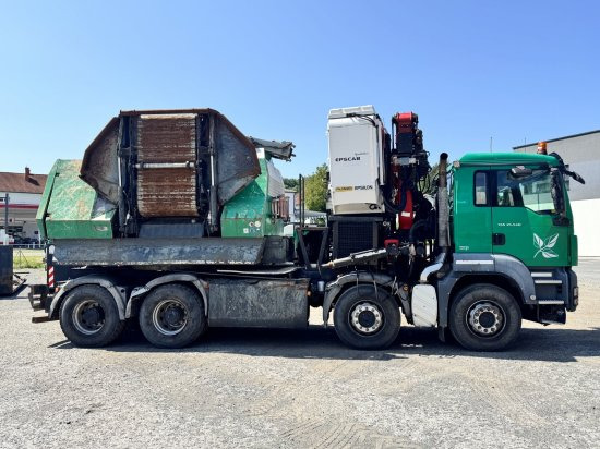 MAN TGS 35.540 8x4 mit Komptech-Zusatzeinheit - Veoauto, Puiduhakkurid: pilt 4 MAN TGS 35.540 8x4 mit Komptech-Zusatzeinheit - Veoauto, Puiduhakkurid: pilt 4