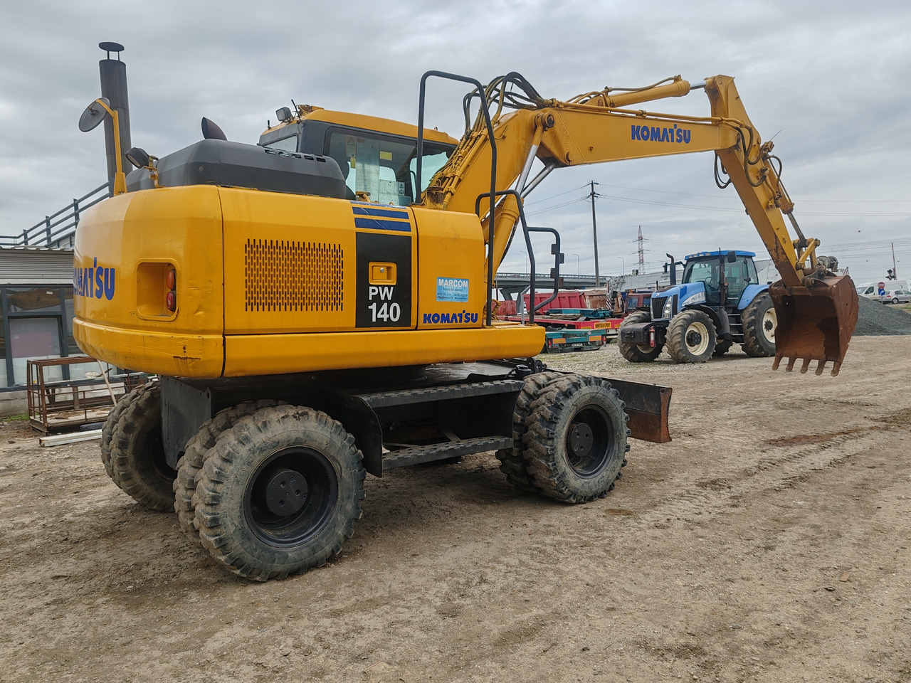 Komatsu PW140-7 - Ratastel ekskavaator: pilt 3 Komatsu PW140-7 - Ratastel ekskavaator: pilt 3