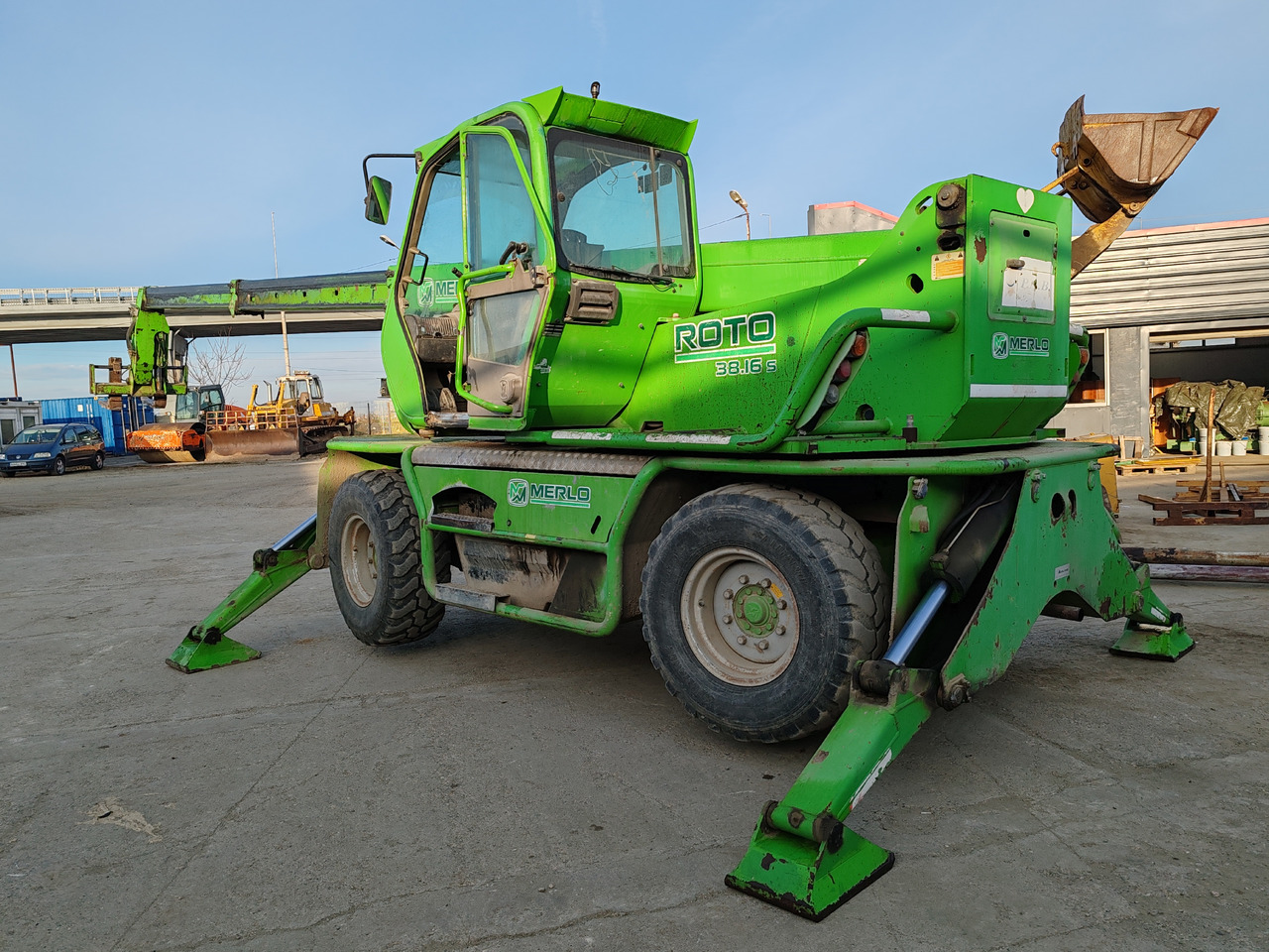 Merlo Roto 38.16S - Teleskooplaadur: pilt 4 Merlo Roto 38.16S - Teleskooplaadur: pilt 4