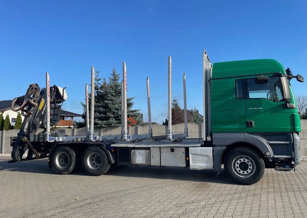 MAN TGX 26.500, 6x4, HDS EPSILOM M12Z, do transportu drewna. - Metsaveok: pilt 4 MAN TGX 26.500, 6x4, HDS EPSILOM M12Z, do transportu drewna. - Metsaveok: pilt 4