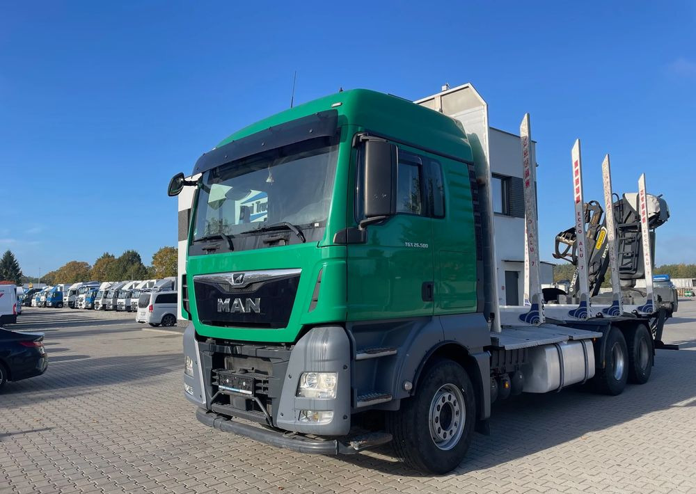 MAN TGX 26.500, 6x4, HDS EPSILOM M12Z, do transportu drewna. - Metsaveok: pilt 2 MAN TGX 26.500, 6x4, HDS EPSILOM M12Z, do transportu drewna. - Metsaveok: pilt 2