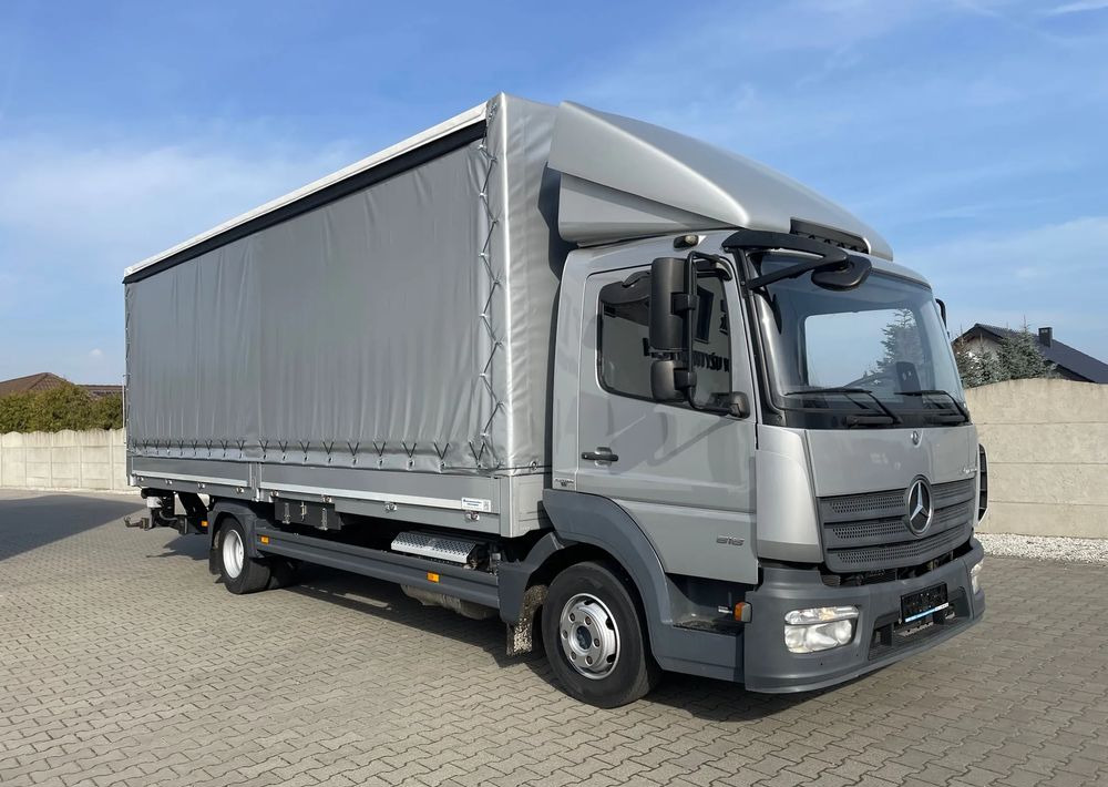 Mercedes-Benz ATEGO 818 Klima, Webasto, Burtofirana! - Tent veoauto: pilt 1 Mercedes-Benz ATEGO 818 Klima, Webasto, Burtofirana! - Tent veoauto: pilt 1