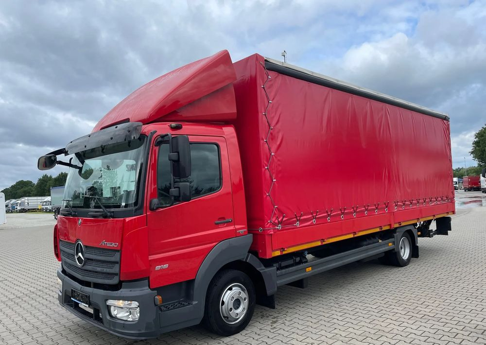 Mercedes-Benz ATEGO 818, Klima, webasto, burtofirana! - Tent veoauto: pilt 2 Mercedes-Benz ATEGO 818, Klima, webasto, burtofirana! - Tent veoauto: pilt 2
