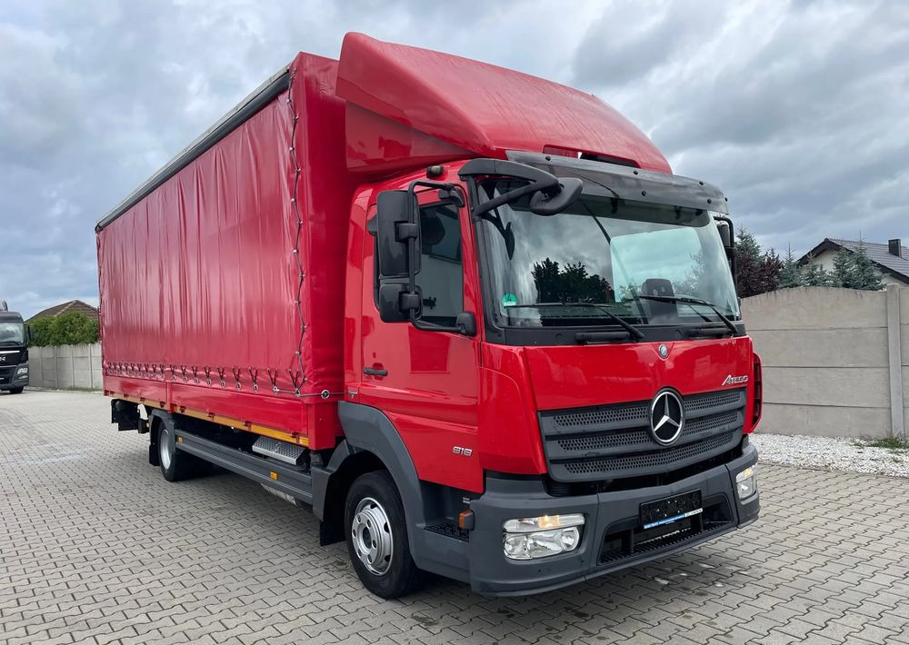 Mercedes-Benz ATEGO 818, Klima, webasto, burtofirana! - Tent veoauto: pilt 3 Mercedes-Benz ATEGO 818, Klima, webasto, burtofirana! - Tent veoauto: pilt 3