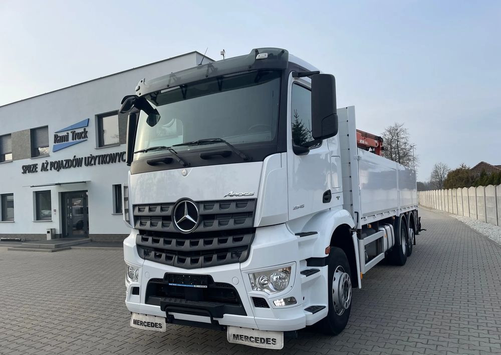 Mercedes-Benz Arocs 2545, HDS ATLAS 186.3 - PILOT - Madelveok/ Platvormveok, Kraanaga veoauto: pilt 1 Mercedes-Benz Arocs 2545, HDS ATLAS 186.3 - PILOT - Madelveok/ Platvormveok, Kraanaga veoauto: pilt 1