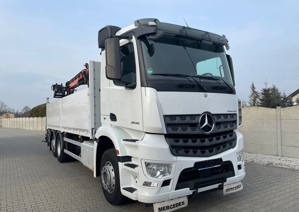 Mercedes-Benz Arocs 2545, HDS ATLAS 186.3 - PILOT - Madelveok/ Platvormveok: pilt 3 Mercedes-Benz Arocs 2545, HDS ATLAS 186.3 - PILOT - Madelveok/ Platvormveok: pilt 3