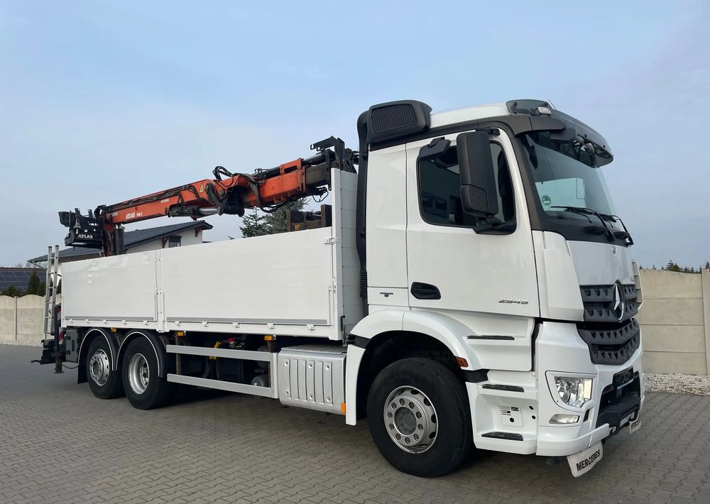 Mercedes-Benz Arocs 2545, HDS ATLAS 186.3 - PILOT - Madelveok/ Platvormveok: pilt 4 Mercedes-Benz Arocs 2545, HDS ATLAS 186.3 - PILOT - Madelveok/ Platvormveok: pilt 4