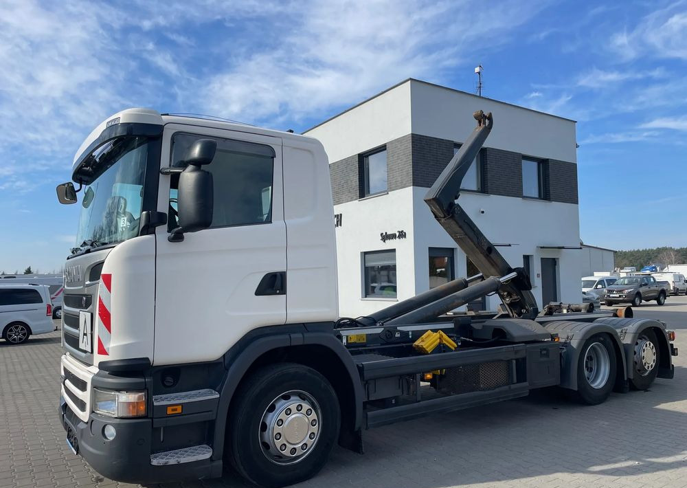 Scania R410 Hakowiec MEILLER RK20 65 - Konkstõstukiga veoauto: pilt 1 Scania R410 Hakowiec MEILLER RK20 65 - Konkstõstukiga veoauto: pilt 1