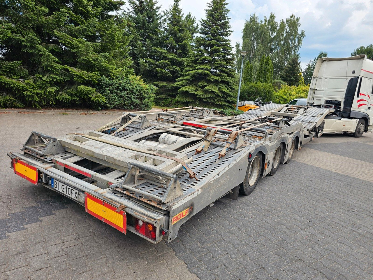 ROLFO 3X LKW TRANSPORTER CENTAURUS 3.3 EXT BPW - Treilerpoolhaagis: pilt 5 ROLFO 3X LKW TRANSPORTER CENTAURUS 3.3 EXT BPW - Treilerpoolhaagis: pilt 5