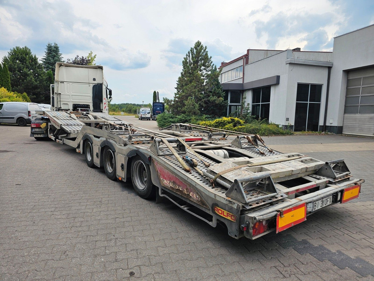 ROLFO 3X LKW TRANSPORTER CENTAURUS 3.3 EXT BPW - Treilerpoolhaagis: pilt 4 ROLFO 3X LKW TRANSPORTER CENTAURUS 3.3 EXT BPW - Treilerpoolhaagis: pilt 4