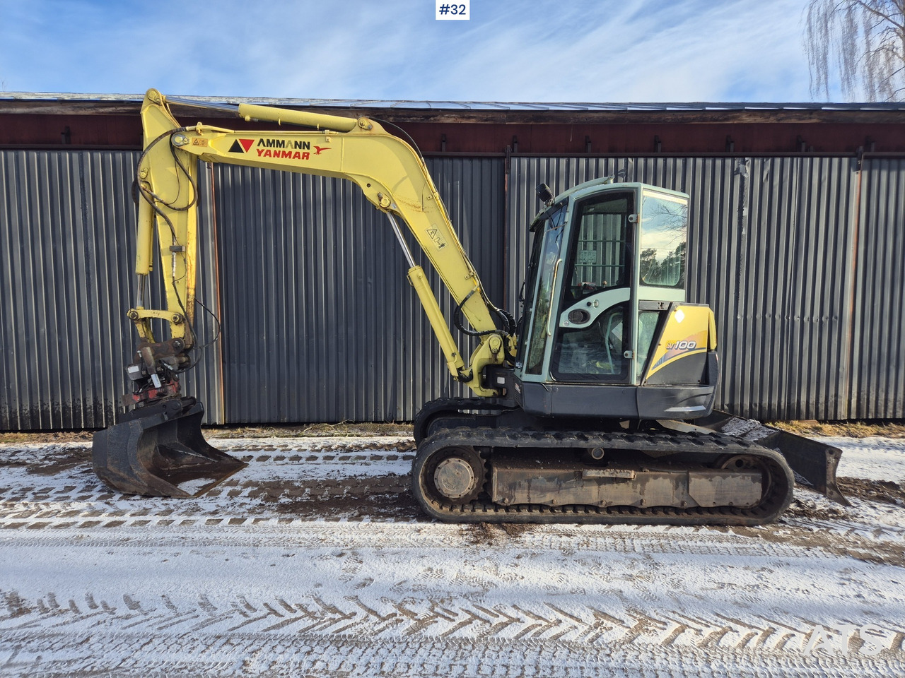 Yanmar SV100 - Lintekskavaator: pilt 2 Yanmar SV100 - Lintekskavaator: pilt 2