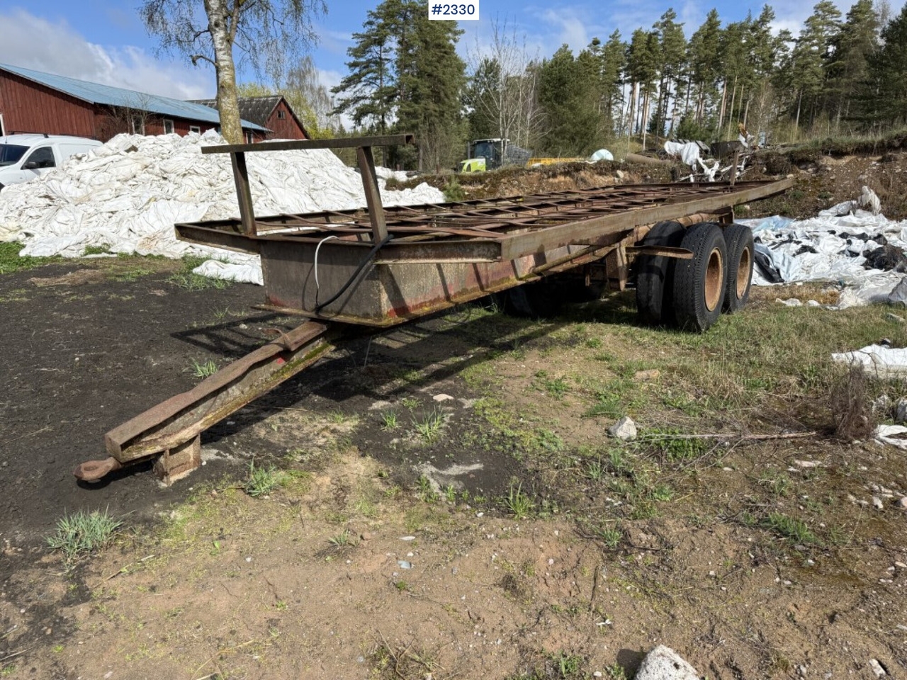 Bale transport Boggie - Põllutöö tõstuk-järelhaagis/ Kallur: pilt 1 Bale transport Boggie - Põllutöö tõstuk-järelhaagis/ Kallur: pilt 1