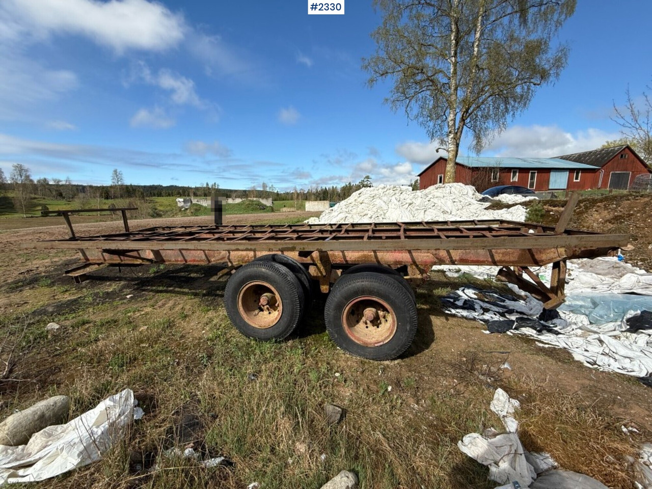 Bale transport Boggie - Põllutöö tõstuk-järelhaagis/ Kallur: pilt 3 Bale transport Boggie - Põllutöö tõstuk-järelhaagis/ Kallur: pilt 3