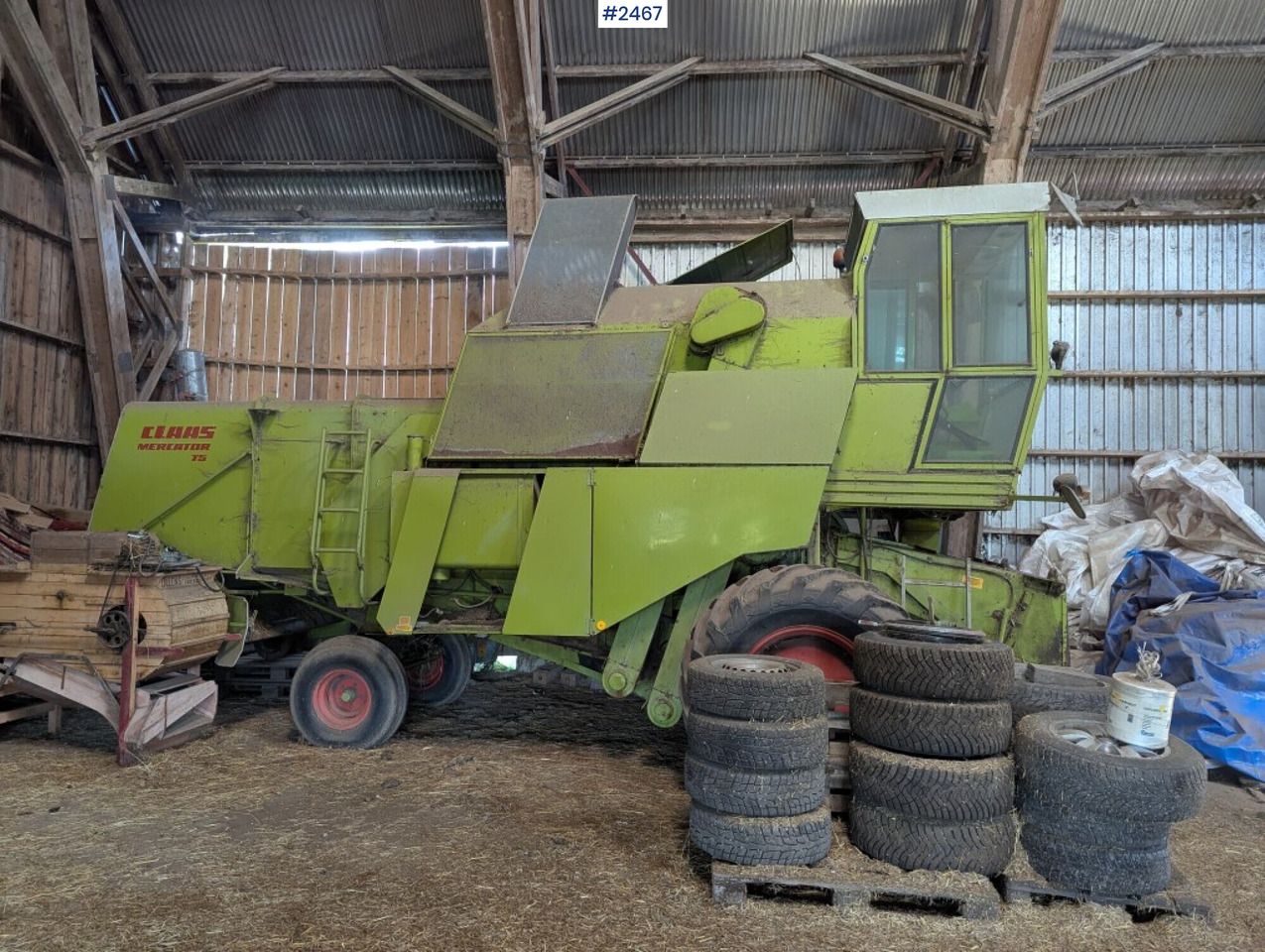 Combine Harvester - Claas Mercator 75 - Kombain: pilt 2 Combine Harvester - Claas Mercator 75 - Kombain: pilt 2