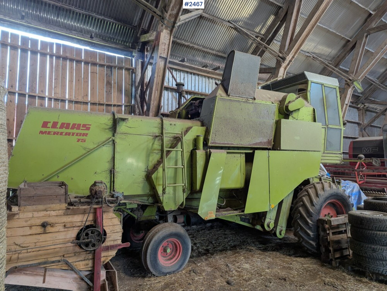 Combine Harvester - Claas Mercator 75 - Kombain: pilt 1 Combine Harvester - Claas Mercator 75 - Kombain: pilt 1