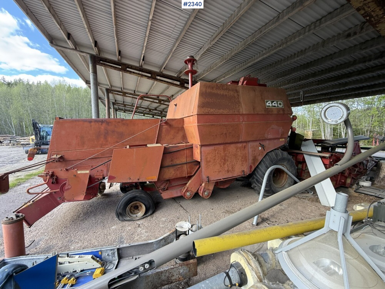 Combine, Massey Ferguson 440-8 - Kombain: pilt 5 Combine, Massey Ferguson 440-8 - Kombain: pilt 5