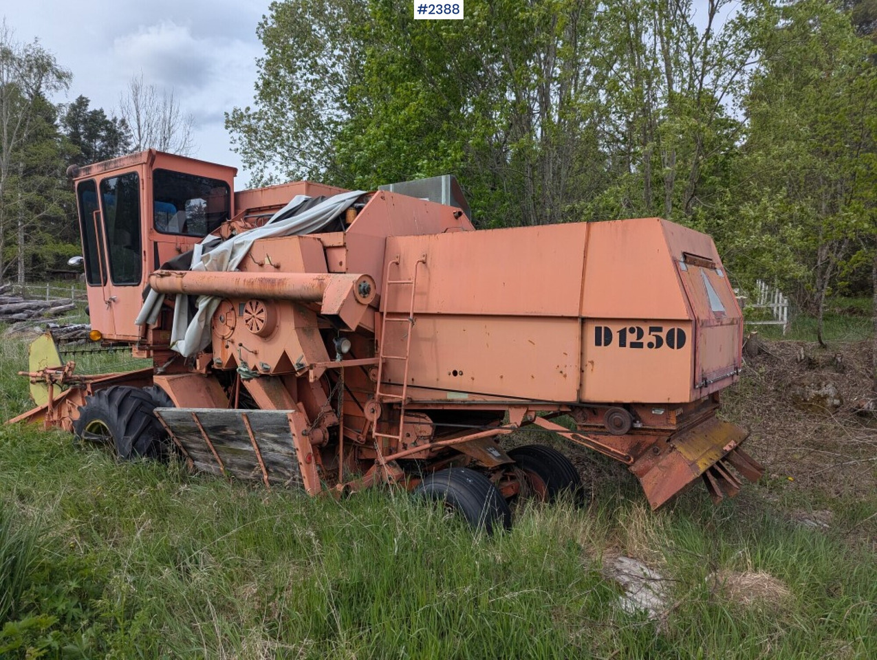 Combine harvester Dronningborg D1250 - Kombain: pilt 4 Combine harvester Dronningborg D1250 - Kombain: pilt 4