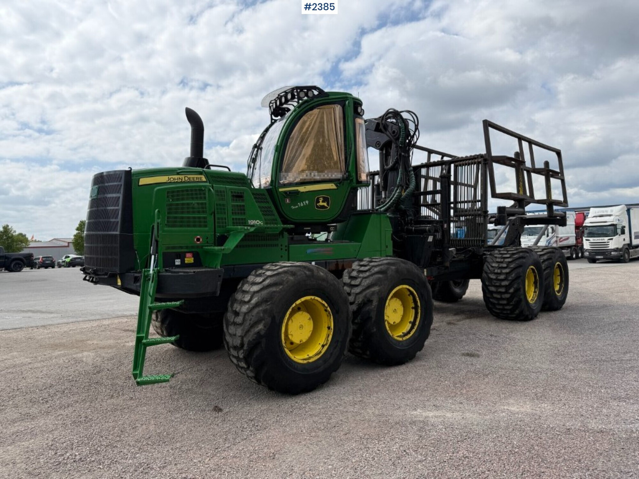 Forwarder John Deere 1910G ALS with rice equipment - Forwarder: pilt 1 Forwarder John Deere 1910G ALS with rice equipment - Forwarder: pilt 1