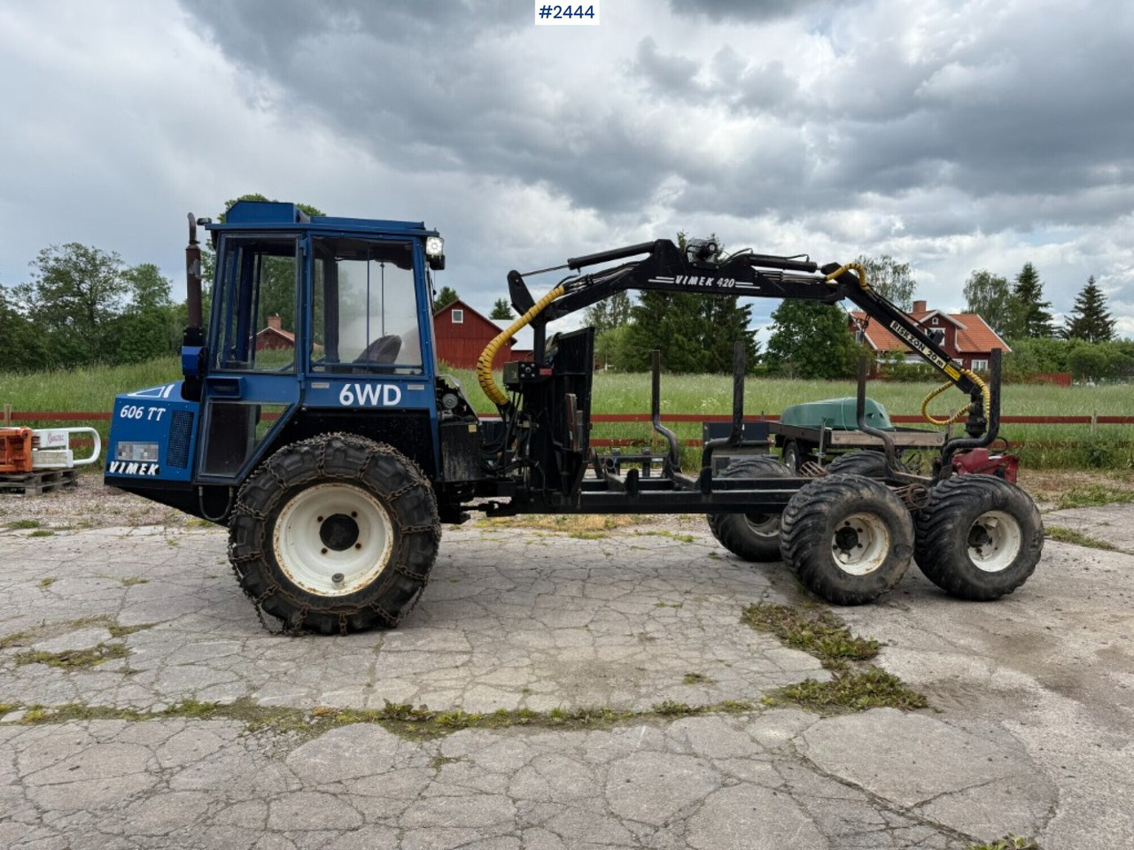 Forwarder Vimek 606 TT 6WD - Forwarder: pilt 2 Forwarder Vimek 606 TT 6WD - Forwarder: pilt 2