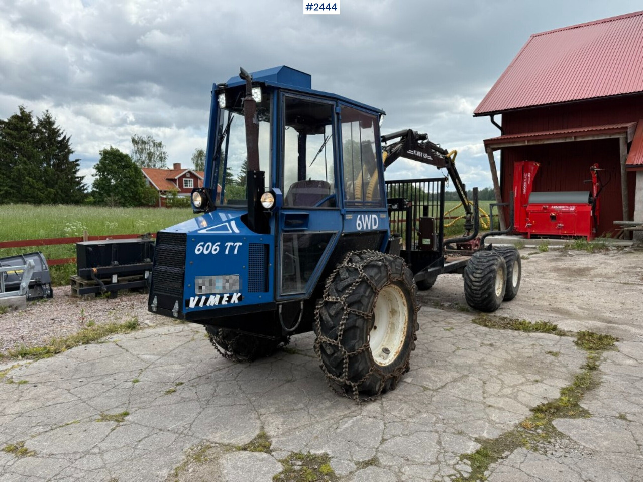 Forwarder Vimek 606 TT 6WD - Forwarder: pilt 1 Forwarder Vimek 606 TT 6WD - Forwarder: pilt 1