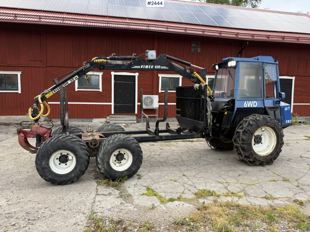 Forwarder Forwarder Vimek 606 TT 6WD: pilt 6