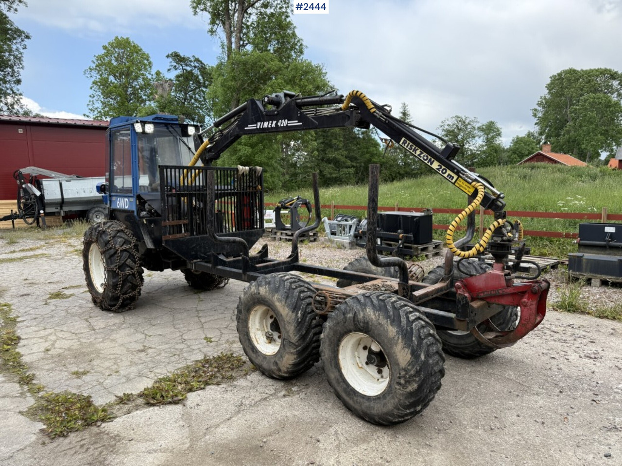 Forwarder Vimek 606 TT 6WD - Forwarder: pilt 3 Forwarder Vimek 606 TT 6WD - Forwarder: pilt 3