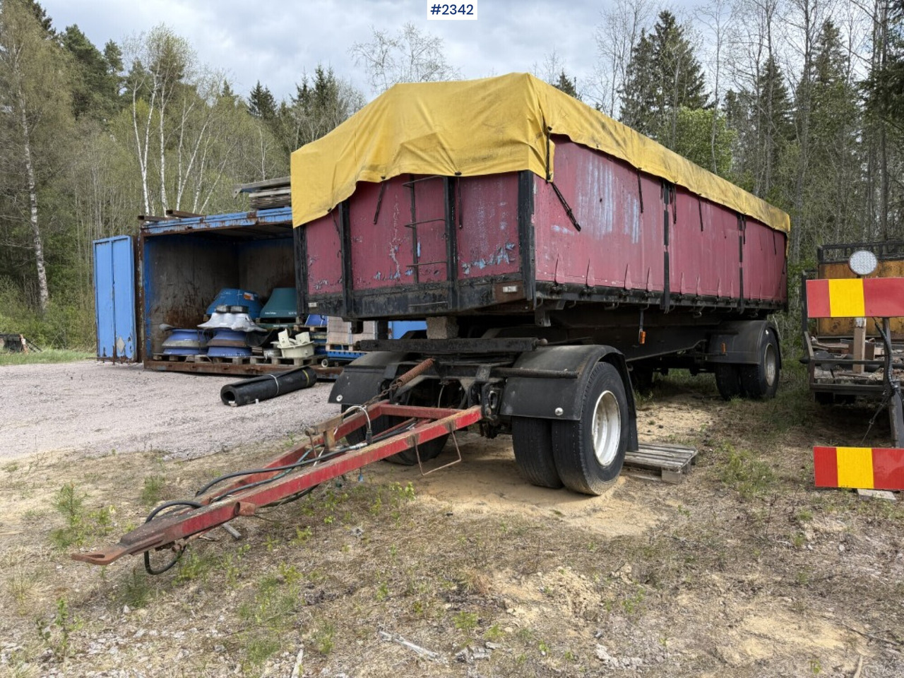 Grain wagon Tjörnarpssläp 20MTMT - Põllutöö tõstuk-järelhaagis/ Kallur: pilt 1 Grain wagon Tjörnarpssläp 20MTMT - Põllutöö tõstuk-järelhaagis/ Kallur: pilt 1