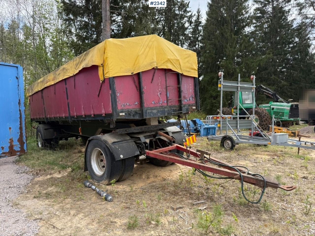Grain wagon Tjörnarpssläp 20MTMT - Põllutöö tõstuk-järelhaagis/ Kallur: pilt 2 Grain wagon Tjörnarpssläp 20MTMT - Põllutöö tõstuk-järelhaagis/ Kallur: pilt 2
