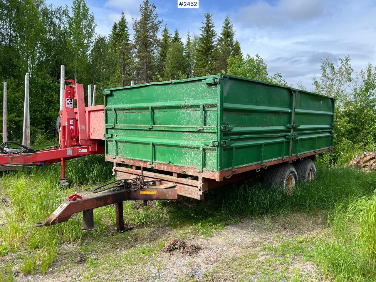 KMA Spannmålsvagn - Põllutöö tõstuk-järelhaagis/ Kallur: pilt 1 KMA Spannmålsvagn - Põllutöö tõstuk-järelhaagis/ Kallur: pilt 1