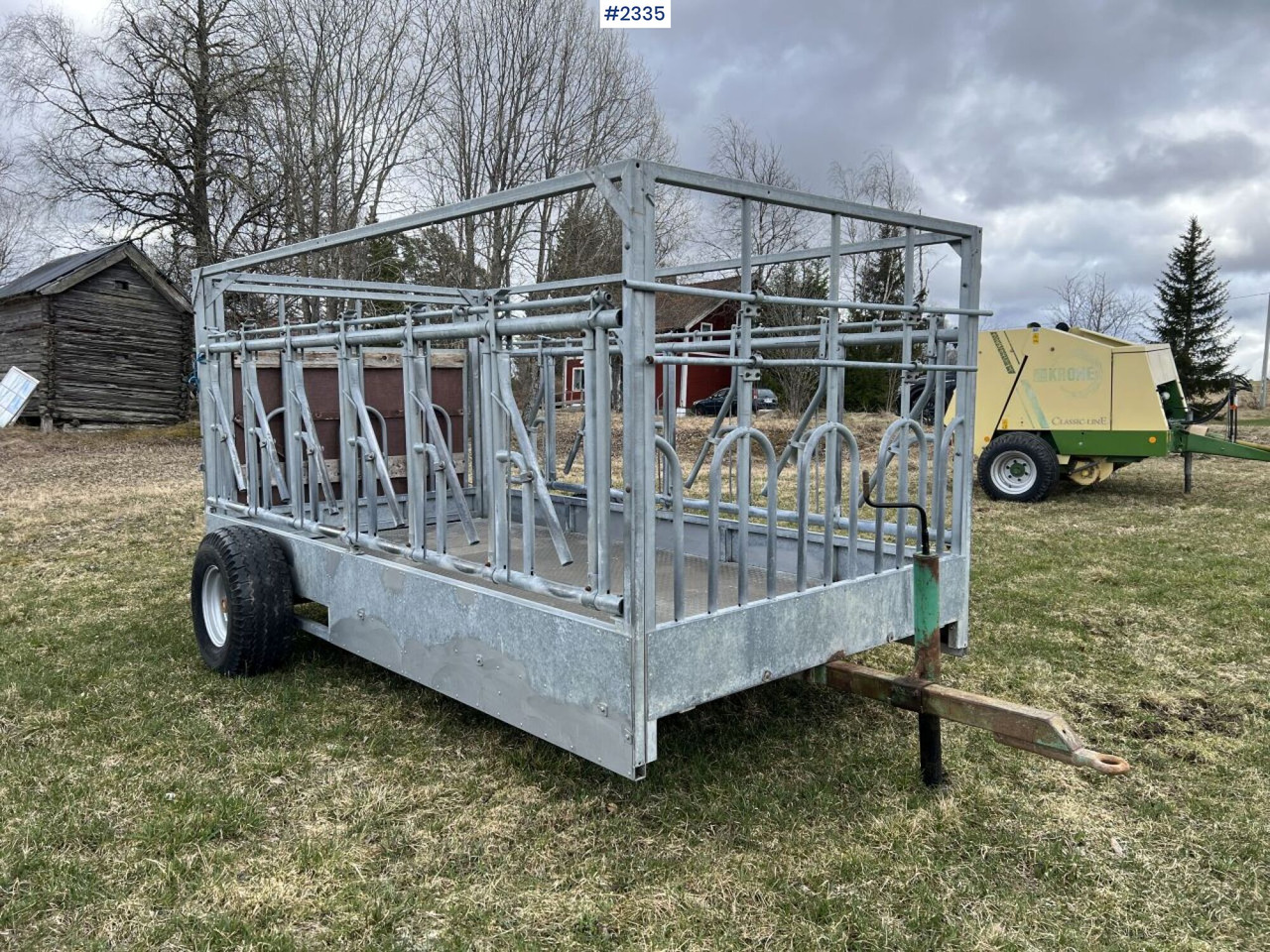 Kellfri Animal transport/feeder wagon - Loomaveo järelhaagis: pilt 1 Kellfri Animal transport/feeder wagon - Loomaveo järelhaagis: pilt 1