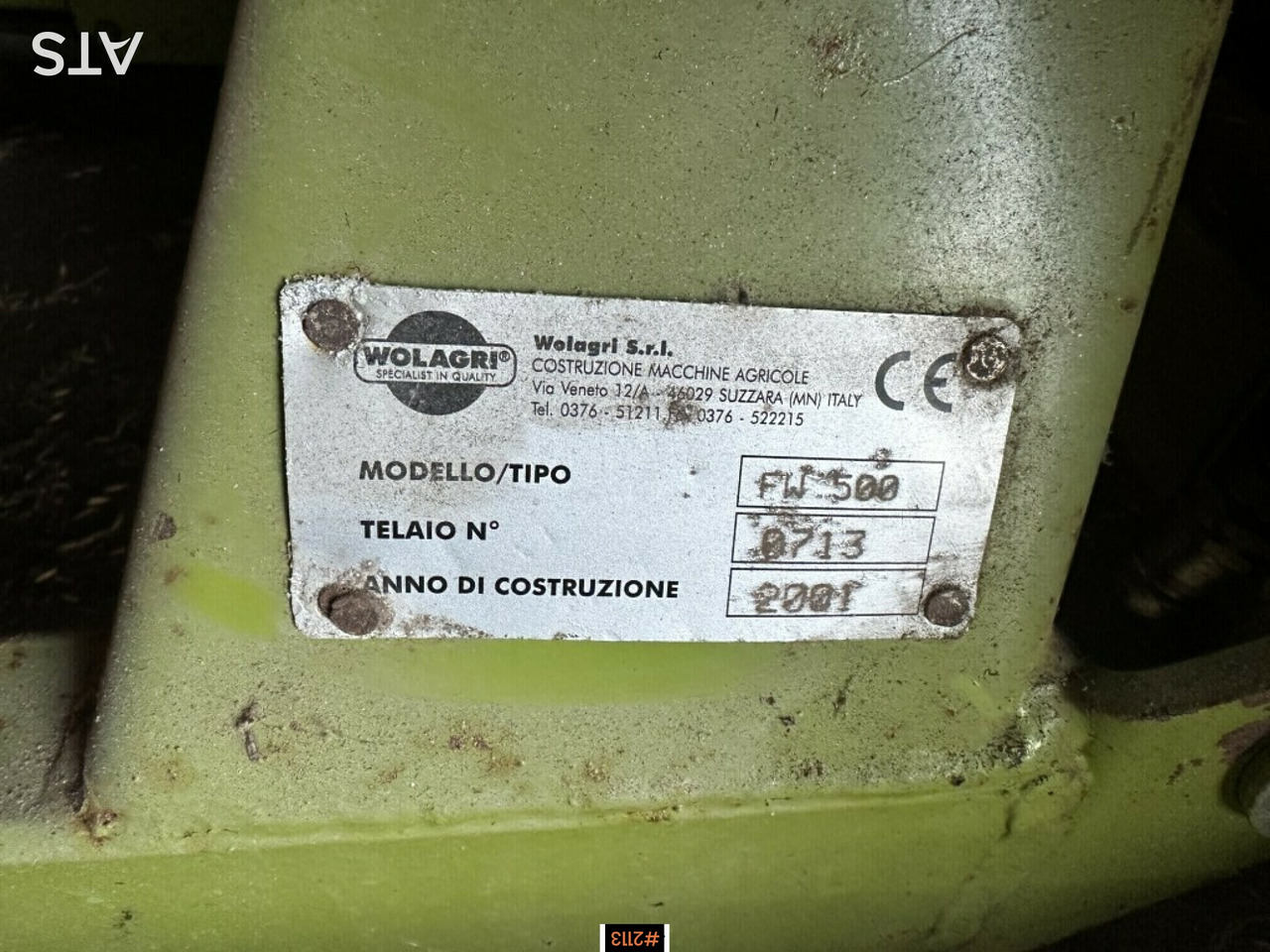 Kaarutusseadmed Mini baler Wolagri R500 with 2 separate wrappers: pilt 19