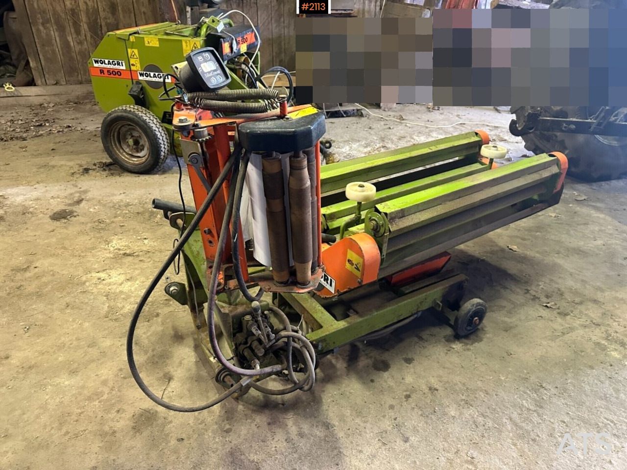 Mini baler Wolagri R500 with 2 separate wrappers - Kaarutusseadmed: pilt 3 Mini baler Wolagri R500 with 2 separate wrappers - Kaarutusseadmed: pilt 3