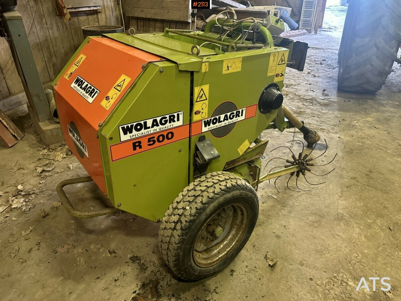 Mini baler Wolagri R500 with 2 separate wrappers - Kaarutusseadmed: pilt 2 Mini baler Wolagri R500 with 2 separate wrappers - Kaarutusseadmed: pilt 2