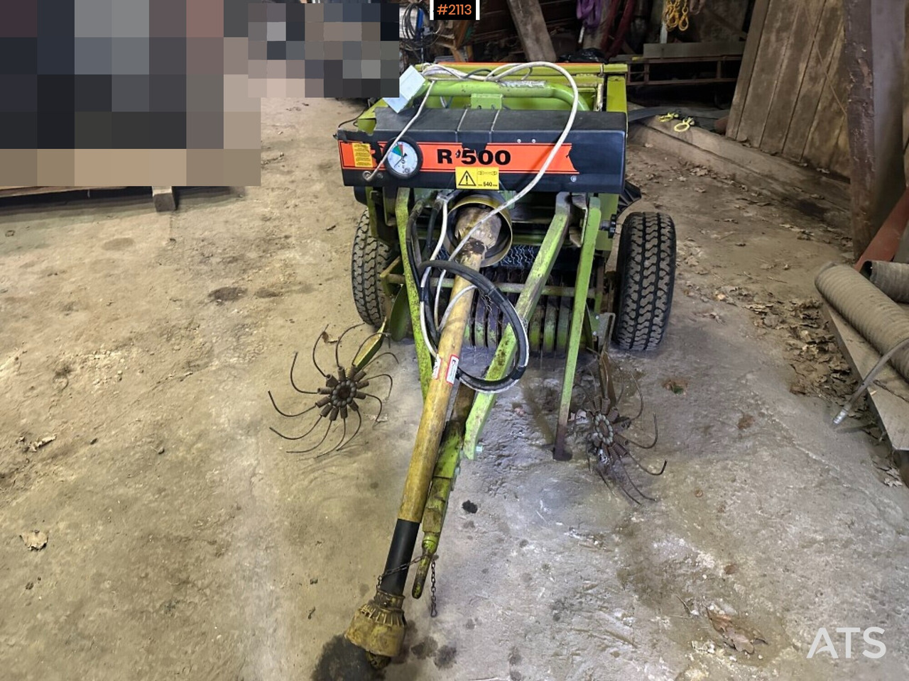 Kaarutusseadmed Mini baler Wolagri R500 with 2 separate wrappers: pilt 8