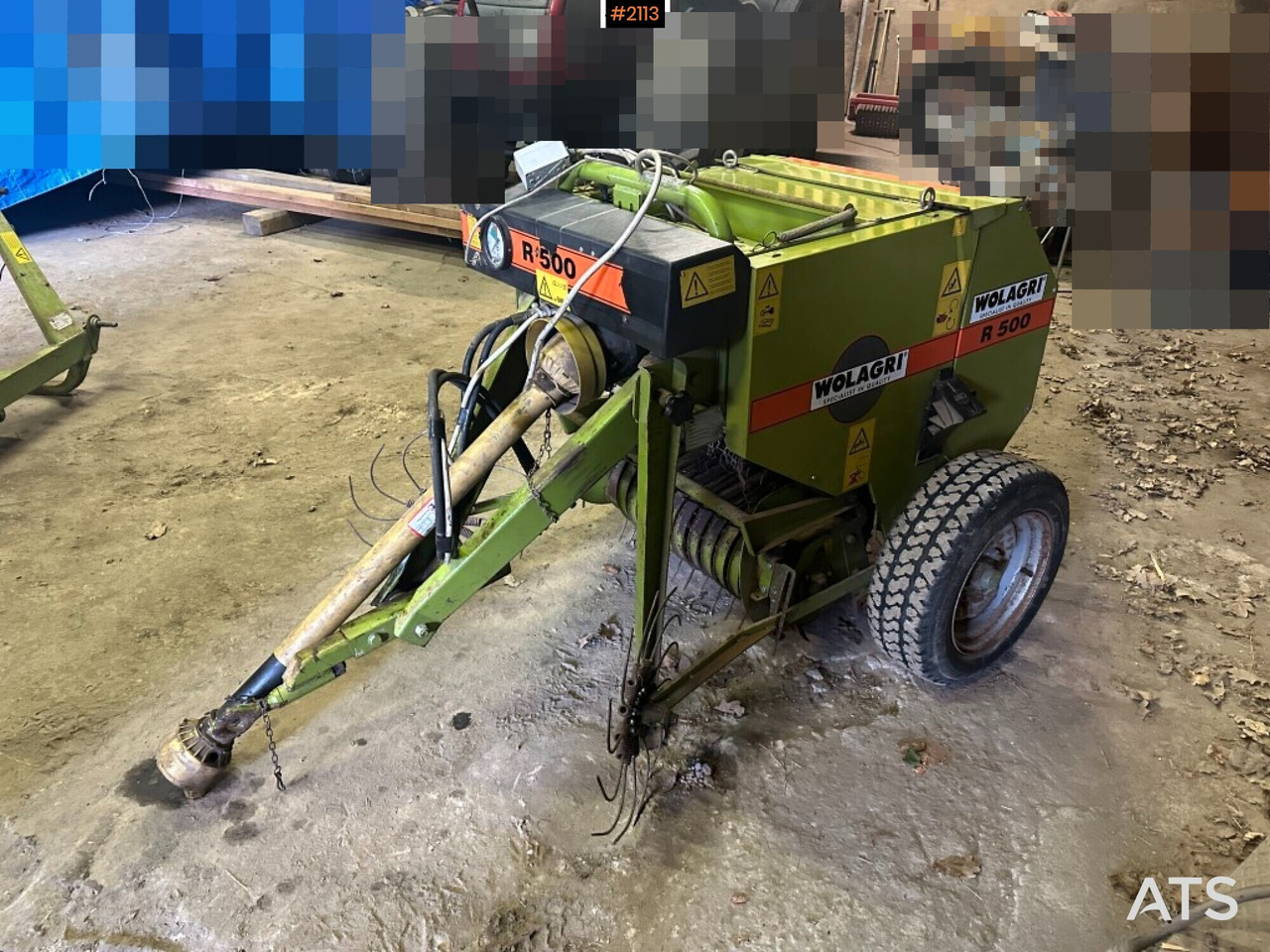 Mini baler Wolagri R500 with 2 separate wrappers - Kaarutusseadmed: pilt 5 Mini baler Wolagri R500 with 2 separate wrappers - Kaarutusseadmed: pilt 5