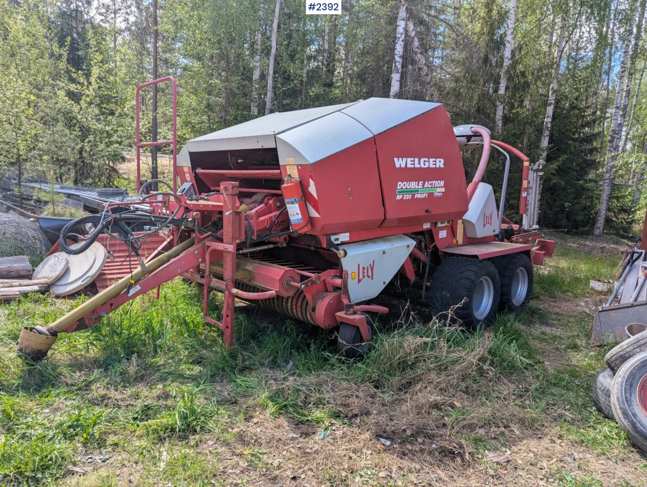 Round baler / Combination baler Welger double action 220 profi - Kaarutusseadmed: pilt 1 Round baler / Combination baler Welger double action 220 profi - Kaarutusseadmed: pilt 1