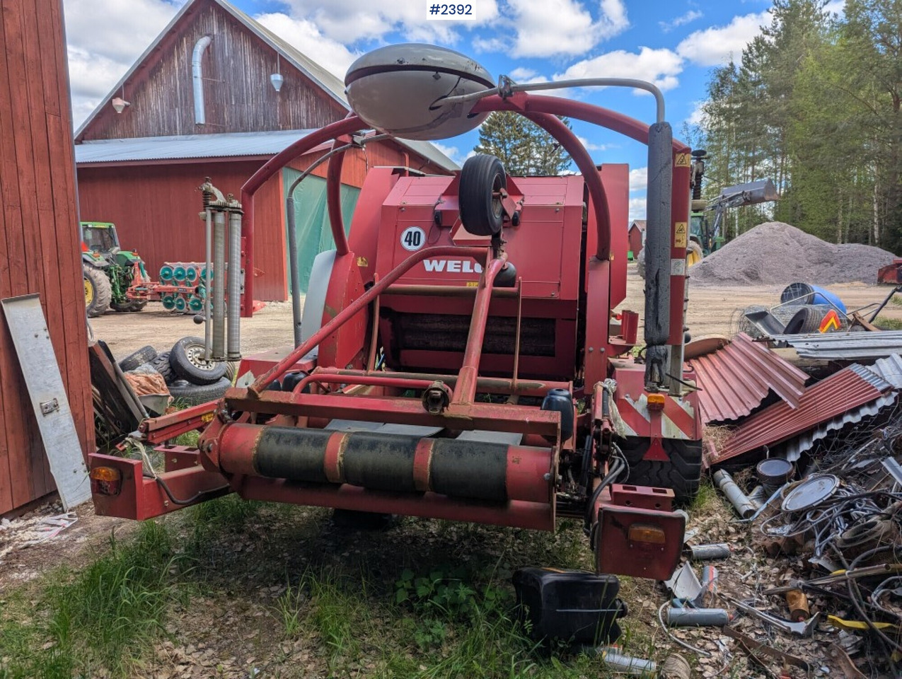 Round baler / Combination baler Welger double action 220 profi - Kaarutusseadmed: pilt 4 Round baler / Combination baler Welger double action 220 profi - Kaarutusseadmed: pilt 4
