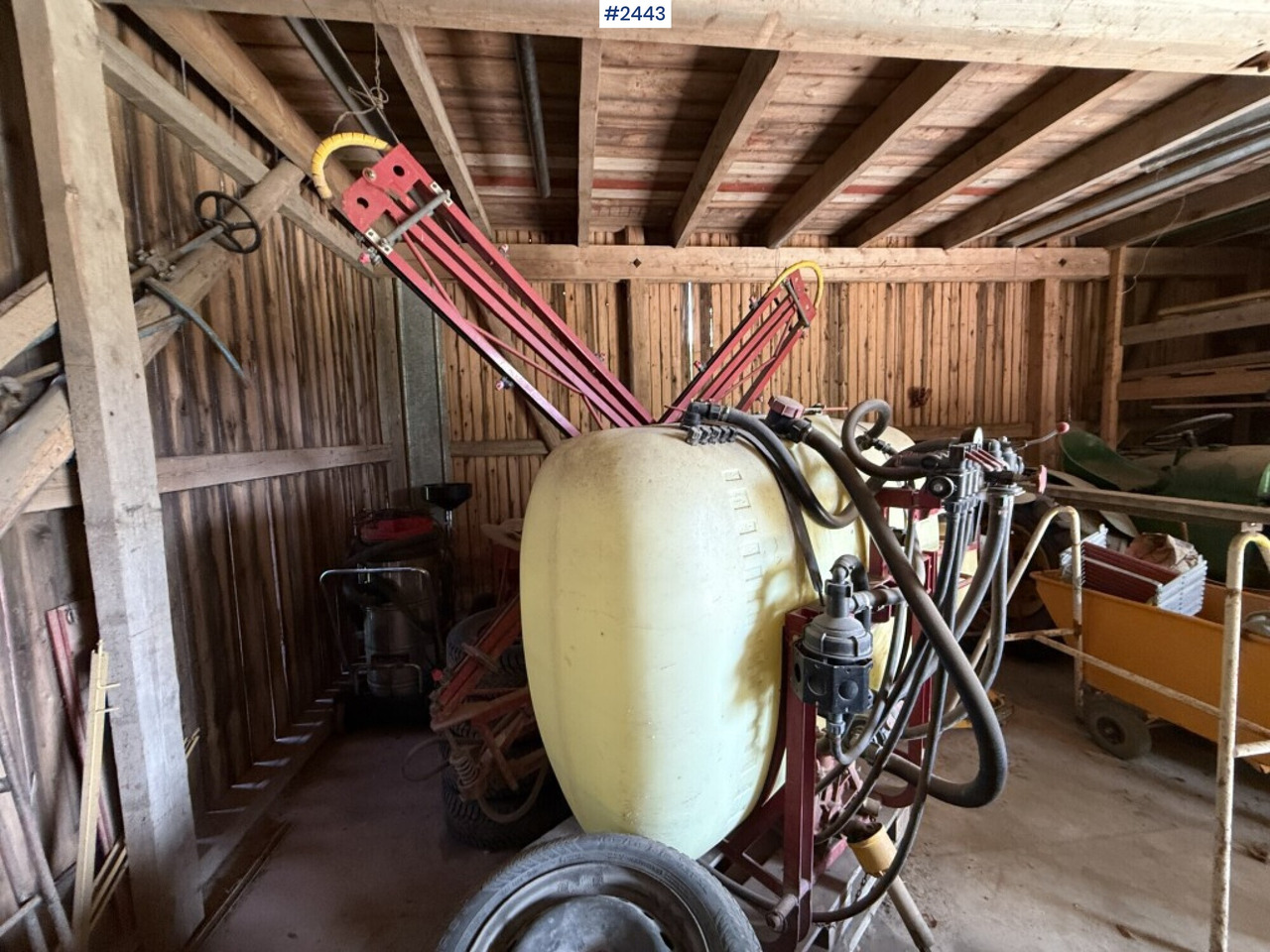 Sprayer Hardi 800L 12m - Pritsija: pilt 3 Sprayer Hardi 800L 12m - Pritsija: pilt 3